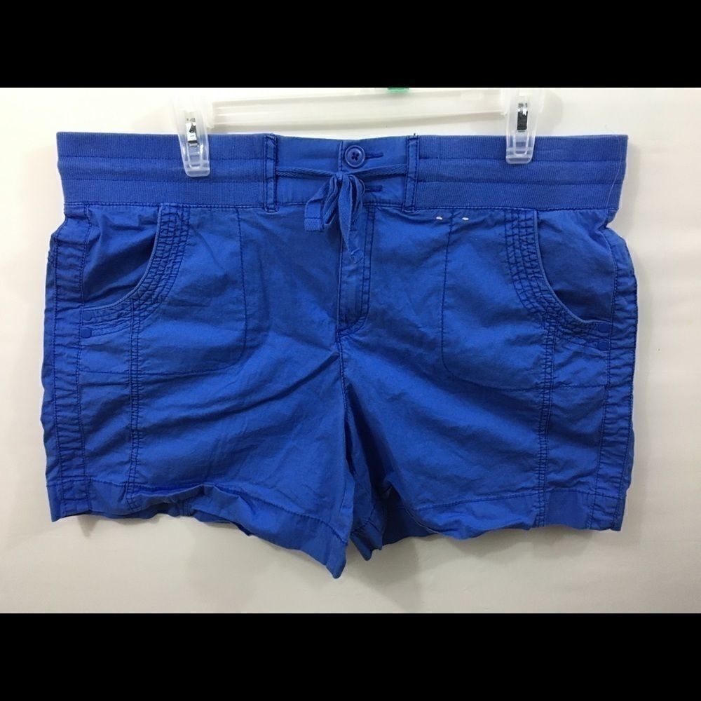 Khakis & Co Women’s Blue Bermuda Shorts Size 16 - Picture 2 of 5